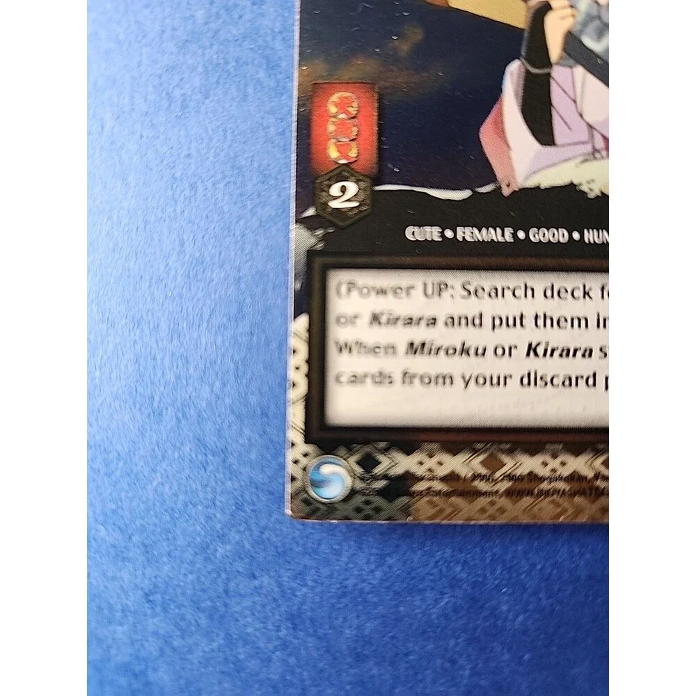 InuYasha TCG Goofing Around #93 & Folo Sango, Fearless Warrior #P5 RARE